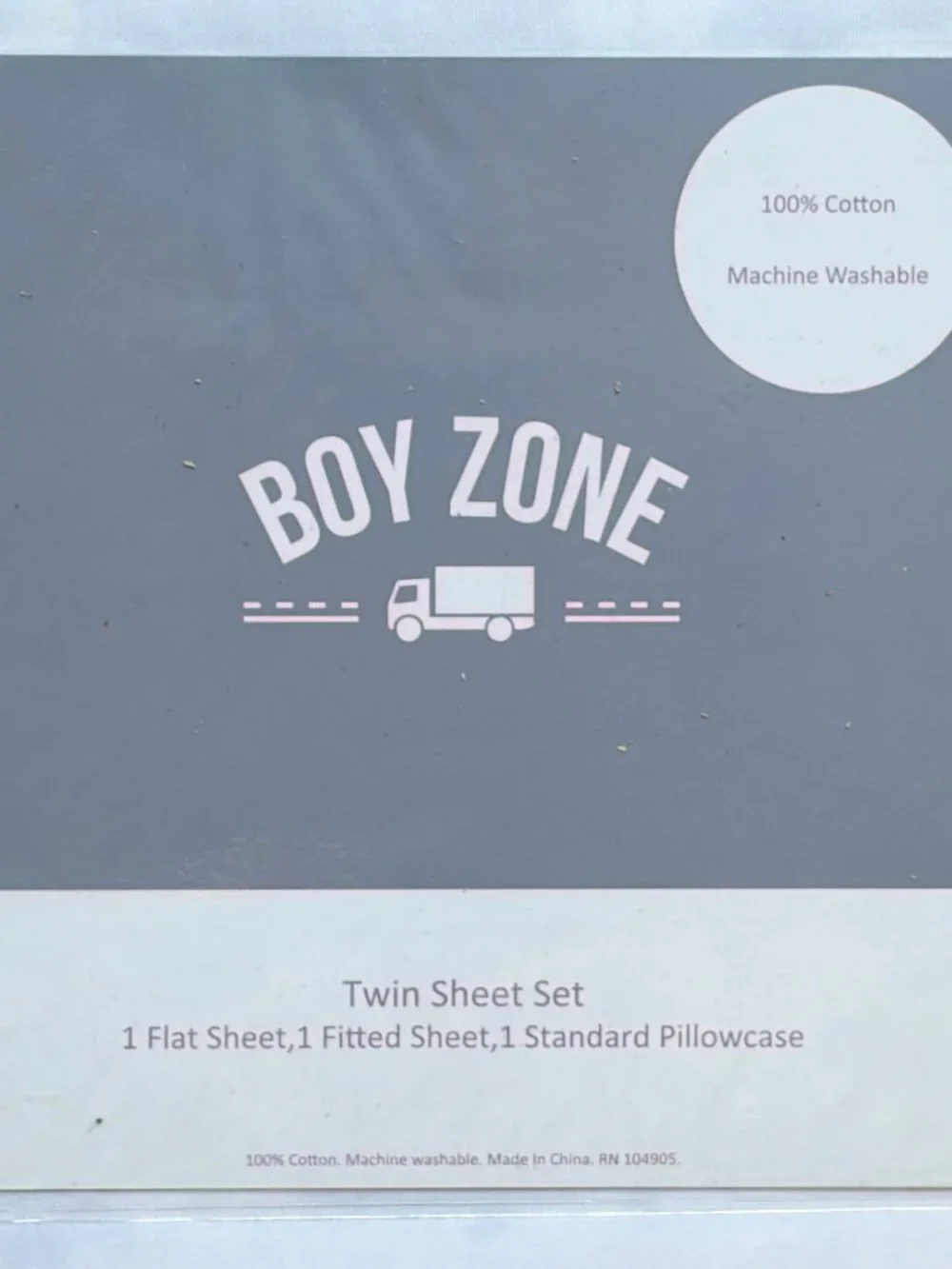 BOY ZONE TWIN Size Cotton Emergency Vehicles Sheet Set (fire truck helicopter)